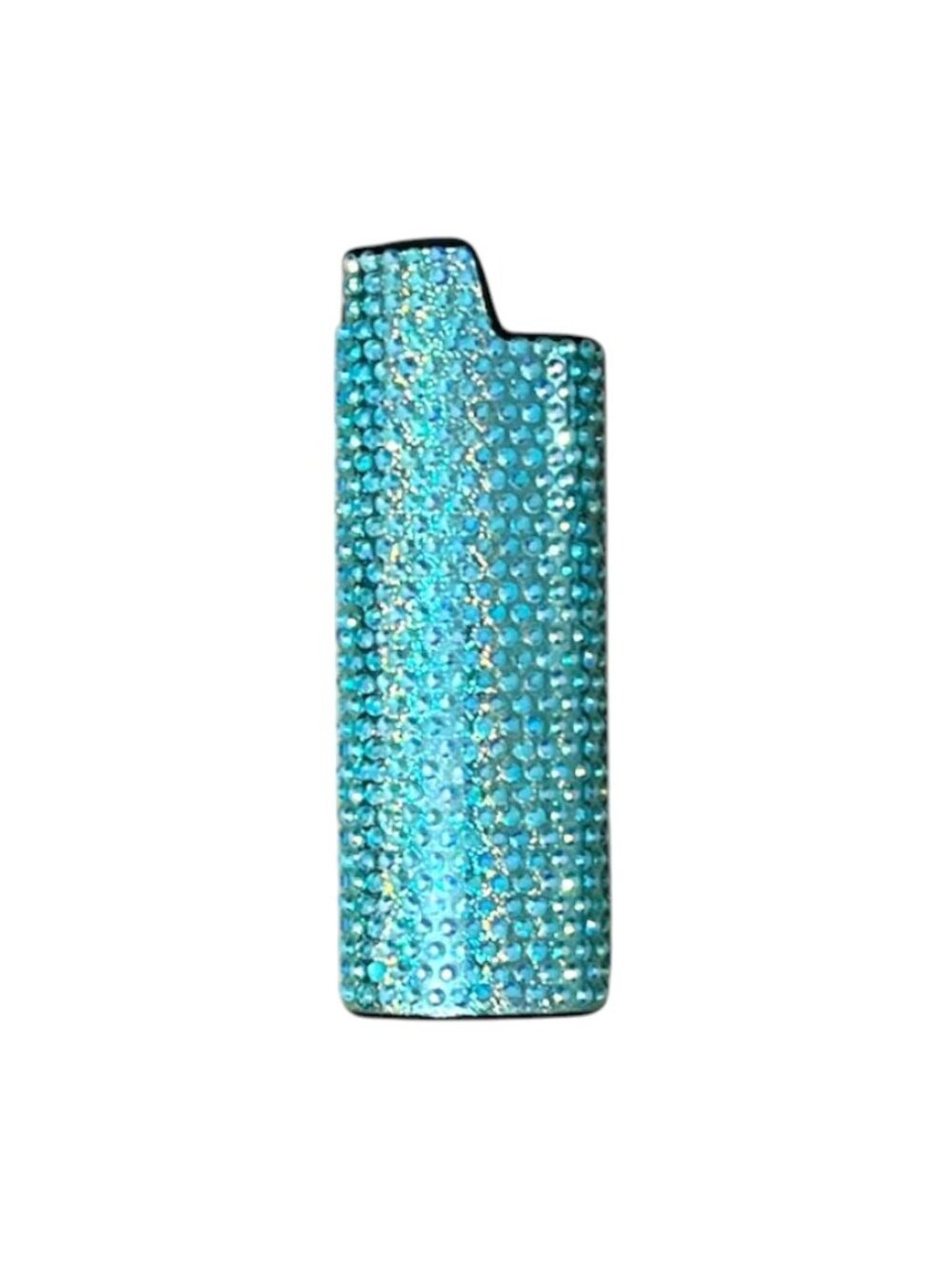 Turquoise Rhinestone Case Cover Holder fits BIC standard J6